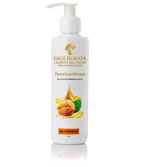 Docciaschiuma all’Olio di Mandorle Dolci – Oasi Dorata