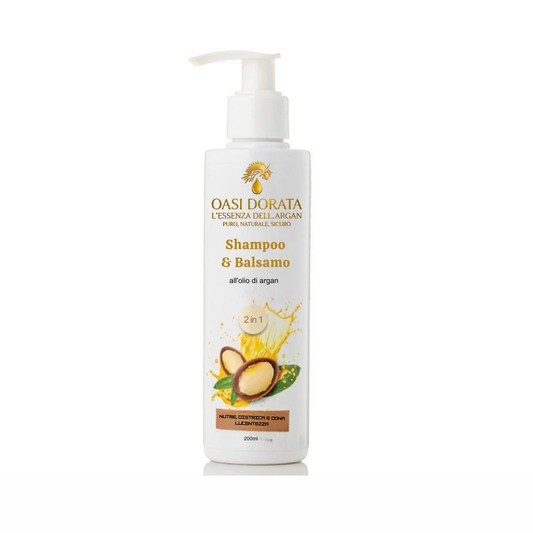 Shampoo & Balsamo Oasi Dorata – Nutrimento e Luce in un solo gesto